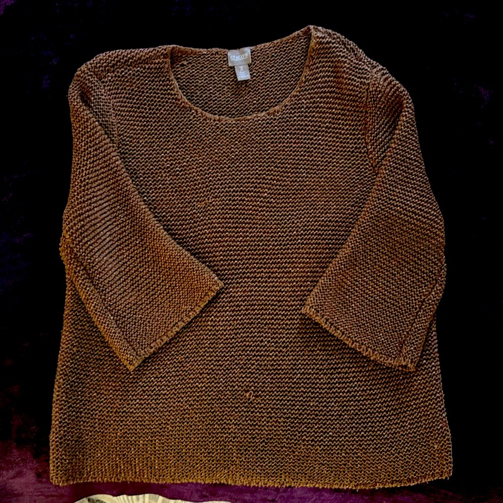 Chicos camel Sweater - Picture 1 of 4